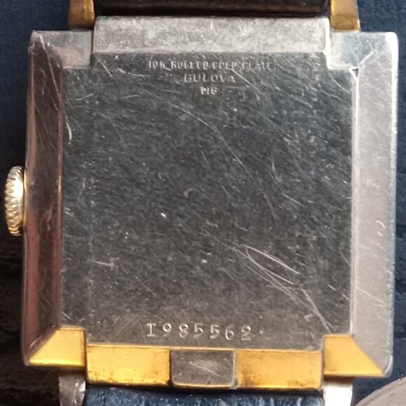 Vintage watch watch 60's Bulova Date King 10K Rolled Gold Plated Function - Picture 7 of 10